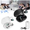 Homaskylynn Meacode Traduttore, Meacode Ai Translation Earbuds, Cuffie Traduzione Simultanea, Auricolari Traduttore Simultaneo, 144 Lingue, Funzione Offline, Ideali Per Viaggi/Affari/Apprendimento(Black+White)