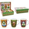 Olymp - Set di 6 tazze da caffè Matjoschka, 330 ml, in confezione regalo