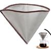 DIYEAH Filtro Caffè in Acciaio Inox 304 per 1-4 Tazze, Riutilizzabile
