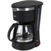 Jata JECA1287 Caffettiera Gocciolare da 2 a 8 tazze. 600 W. Filtro permanente. Brocca in vetro con coperchio. Capacità serbatoio: 650 ml. Include dosatore
