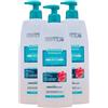 FEI FAN Crema Corpo IDRATANTE INTENSIVA 48H. Con Melograno, Superfood Ricco Di Acidi Grassi, Omega-5. Azione Antiossidante e Anti Radicali Liberi 400ml (3 Flaconi)