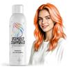 HIESGIE Spray temporaneo per capelli, arancione, 150 ml, lavabile, per Halloween | Colorazione temporanea, accessori per feste, per adulti e bambini, non adesiva, formula delicata, per feste in maschera