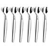 LOU LAGUIOLE - Set di 6 cucchiai per espresso e moka - Set di - Jet - Acciaio 18/0 - Finitura Specchio - Lunghezza 114 mm - Acciaio inossidabile