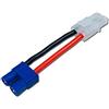 VUNIVERSUM 1 adattatore Premium EC3 femmina su nylon giapponese 13,5 mm connettore femmina 14 AWG cavo adattatore per batteria Lipo compatibile con Tamiya LED RC modellismo