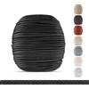 EFIXS Corda per persiane, 2,2 mm, nero, 10-25 metri, 10 metri, corda di ricambio per veneziane in legno, bambù e alluminio, di alta qualità