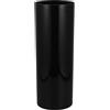 TOKIDNY Portaombrelli Cilindrico Trasparente in Plastica, Supporto per Bastoni da Passeggio Base Antiscivolo, Organizer Alto 40 CM per Casa e Ufficio