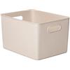 TATAY Scatola Portaoggetti Ecohome Senza BPA Design Compatto Versatile | Scatola Portaoggetti Casa | Capacità 22 L | Misure 29,4x38,5x23 cm | Plastica 100% Riciclata | Manici Integrati