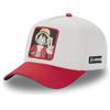 Capslab Rufy One Piece Beige Rosso Berretto Regolabile con Snapback