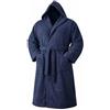dolcecasabiancheria Accappatoio Uomo Donna Taglie Forti Calibrate 100% Spugna di Puro Cotone con Cappuccio Unisex Vestibilità (4XL - 8XL)