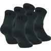 Caterpillar Quarter Socks 6 Paia Calzini da Lavoro Uomo, altezza sopra la caviglia, Rinforzate su Punta e Tallone, Cotone di ottima qualità (Antracite, 47-50)