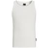 JACK & JONES Tank Top Jcostratus Break Rib-Canottiera, Ballerino di Nuvola, M Uomo