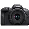 Canon EOS R100 24,1 MP fotocamera mirrorless nera con RF-S18-45mm f/4.5-6.3...