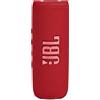 JBL Flip 6 Bluetooth Box IN Rosso - Impermeabile, Portatile Altoparlante
