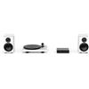 Pro-Ject Colourful Audio System, Analogico Hifi Stereo Sistema (Bianco Opaco)