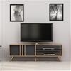 EffeZeta Porta Tv Rilla 150 noce antracite