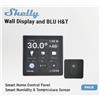 Shelly Wall Display + Sensore H&T - Pannello con Display touch Nero