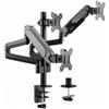 Equip Staffa di montaggio da scrivania per monitor tripli da 17â€ a 27â€ (17-2