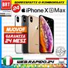 Apple NUOVO! SMARTPHONE APPLE IPHONE XS MAX 64GB/256GB GARANZIA ITALIA SENZA OPERATORE