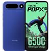 Tecno POP X 5G sbloccato | 6500 mAh | Velocità di rete 8X più veloce