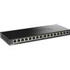 ‎D-Link D-Link Ethernet Switch, 16 Port Gigabit Slim Switch Plug and Play, Unmanaged, Me