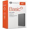 Seagate HARD DISK Seagate 4 TB Basic Esterno USB 3.0 2,5 (STJL4000400)