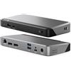 ALOGIC DUPRDX2-100 replicatore di porte e docking station per laptop Cablato USB