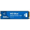 Western Digital Blue SN5000 500 GB M.2 PCI Express 4.0 NVMe 3D TLC NAND (HDSSD M