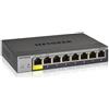 NETGEAR GS108T Gestito L2 Gigabit Ethernet [10/100/1000] Grigio (8P.GB ETH SMART