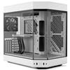 HYTE CASE MID TOWER DC Y60 WHT 3*TG 3xF12 Fan CS-HYTE-Y60-WW