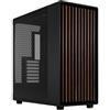 FRACTAL CASE MID TOWER NORTH XL RC CHARCOAL BLACK TG DARK MB connettore inv