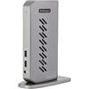 StarTech.com USB-C USB-A Dock - Docking station USB C dual monitor DisplayPort e