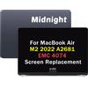 ΑPPLE Apple A2681 MacBook Air 13 M2 2022 LCD Retina Display Completa Schermo EMC 4074