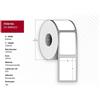 Capture CA-3006322 etichetta per stampante Bianco (Label 102 x 152mm, Core 25mm,