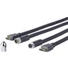 Vivolink PROHDMICW7.5 cavo HDMI 7,5 m HDMI tipo A [Standard] Nero (PRO HDMI CROS