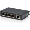 StarTech.com Switch di rete Commutatore Industriale Ethernet a 5 porte - Guida D