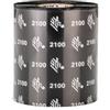 Zebra 2100 Wax nastro termico 450 m Nero (RIBBON 2100 WAX 89MM - 450 METERS C-25
