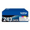 Brother TN-243CMYK cartuccia toner 1 pz Originale Nero, Ciano, Magenta, Giallo