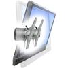 Ergotron 61-143-003 Supporto TV a parete Argento (TILTING WALLMNTMEDIUM DISPLAYT