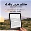 Amazon Kindle Paperwhite Signature Edition 32 GB Senza Pubblicità Nero Metalliz