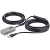 StarTech.com Cavo di Prolunga USB 3.0 da 10m con Hub di Estensione a 4 Porte USB