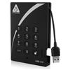 Apricorn Aegis Padlock USB 3.0 500GB disco rigido esterno 5400 Giri/min USB tipo