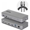 StarTech.com Docking Station USB-C Dual Monitor, HDMI 4K 60Hz, Ricarica Laptop 1