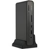 ASUS Triple Display USB-C Dock Duo DC301 Cablato Nero (Triple Display Usb-C Dock