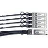 ATGBICS ACC-6087A-C cavo InfiniBand e in fibra ottica 3 m QSFP+ 4x SFP+ DAC Nero