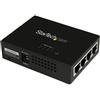 StarTech.com Iniettore midspan Gigabit Power over Ethernet [PoE] a 4 porte - 802
