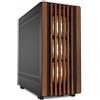 Sharkoon REBEL C70M RGB Full Tower Nero, Legno (REBEL C70M RGB WOOD BLACK)
