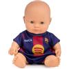 Miniland Bambolotto FC Barcelona 21 cm Pelle chiara n. 2 Divisa ufficiale