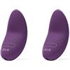 Lelo Lily3 Mini Vibratore per Donne Stimolatore Clitorideo Colore Dark Plum 2x1 St