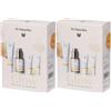 Dr Hauschka Discovery Kit Glow Rituale Illuminante Crema Detergente + Lozione Tonificante all'Albicocca Siero Notte 2x1 St
