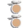 LEPO Mineral Protection Foundation Fondotinta compatto ad alta protezione solare SPF 50 Tonalità 01 MEDIO CHIARO 2x1 St